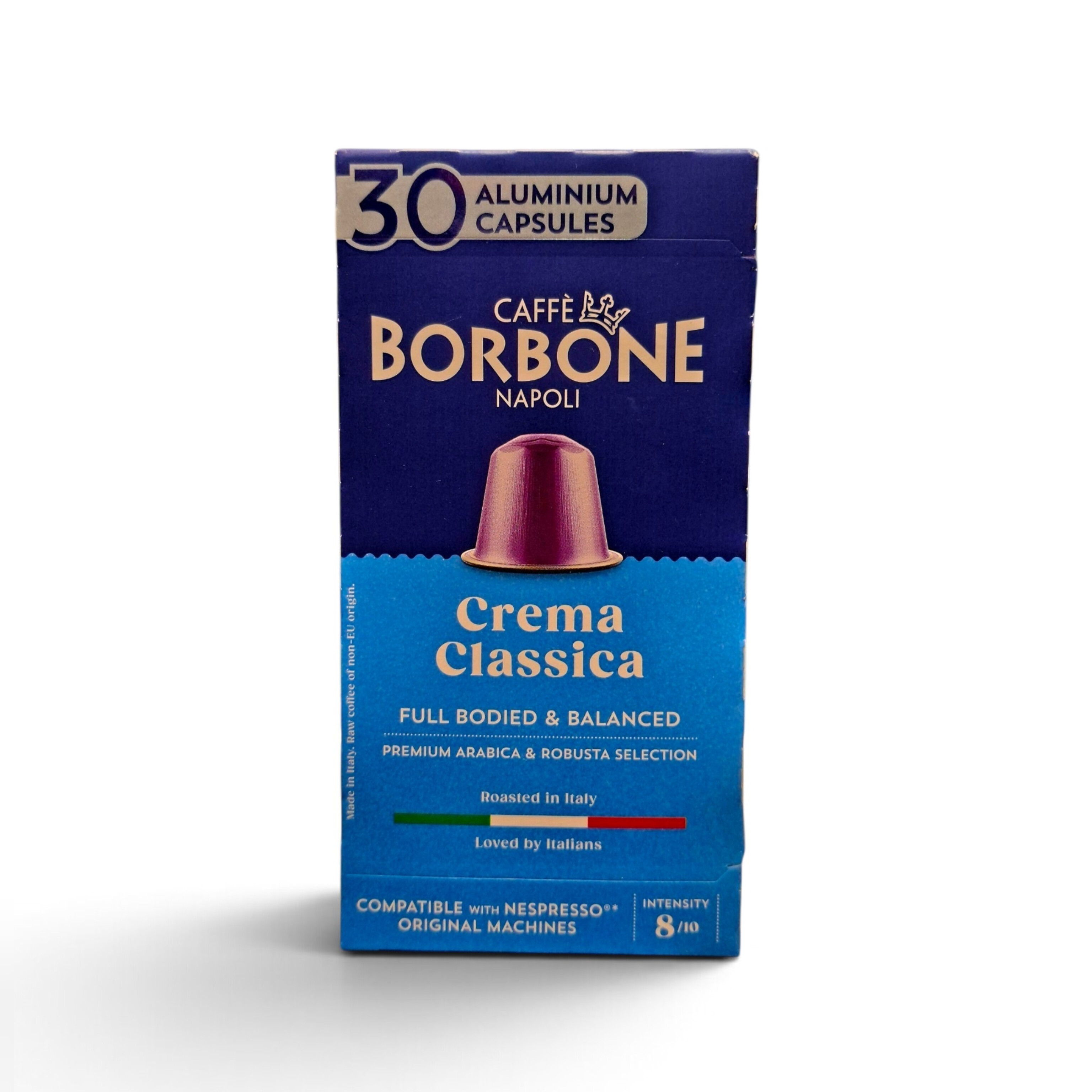 کپسول قهوه نسپرسو بوربن کرما کلاسیکا(crema classica) 30 عددی