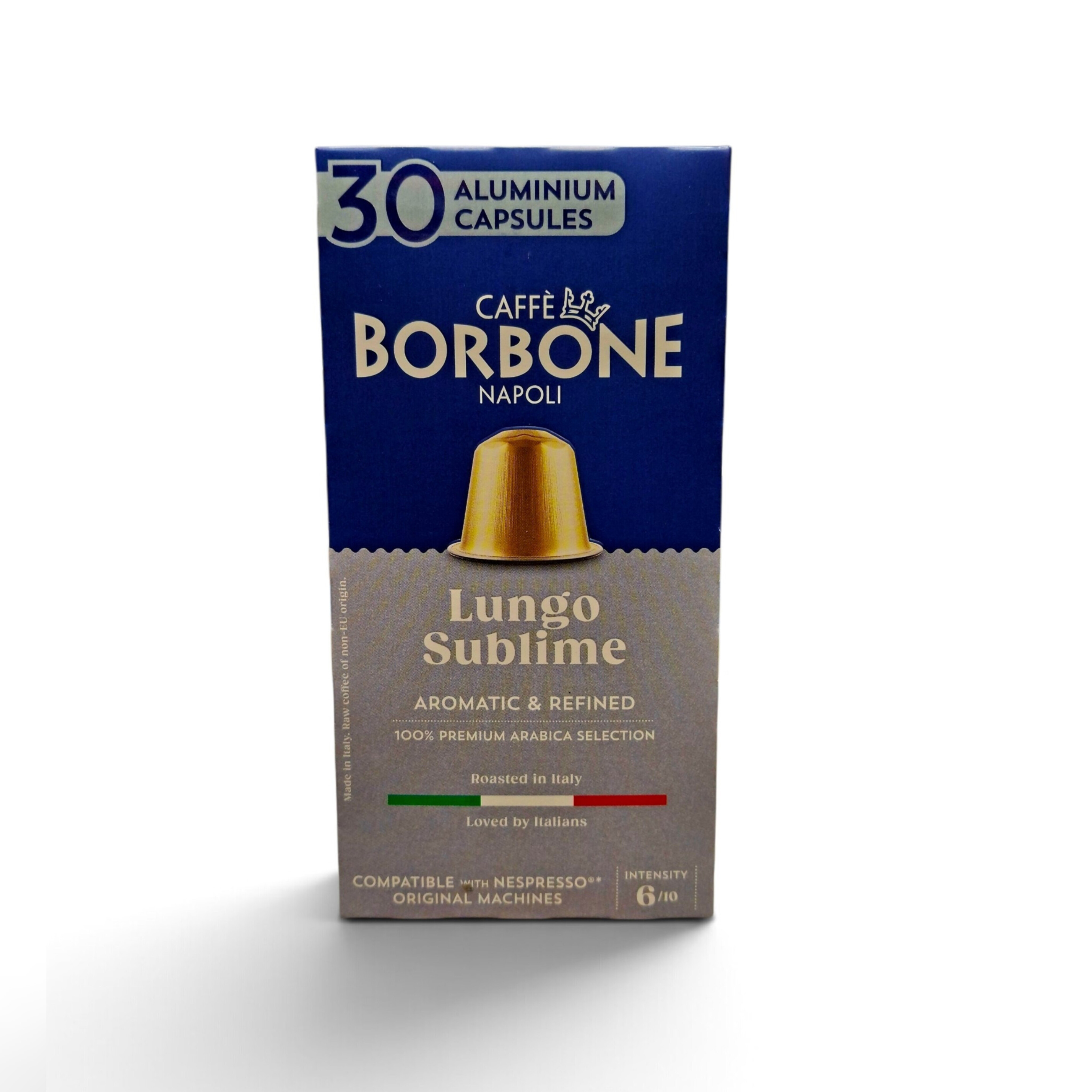 کپسول قهوه نسپرسو بوربن لانگو سابلایم(Lungo Sublime) 30 عددی