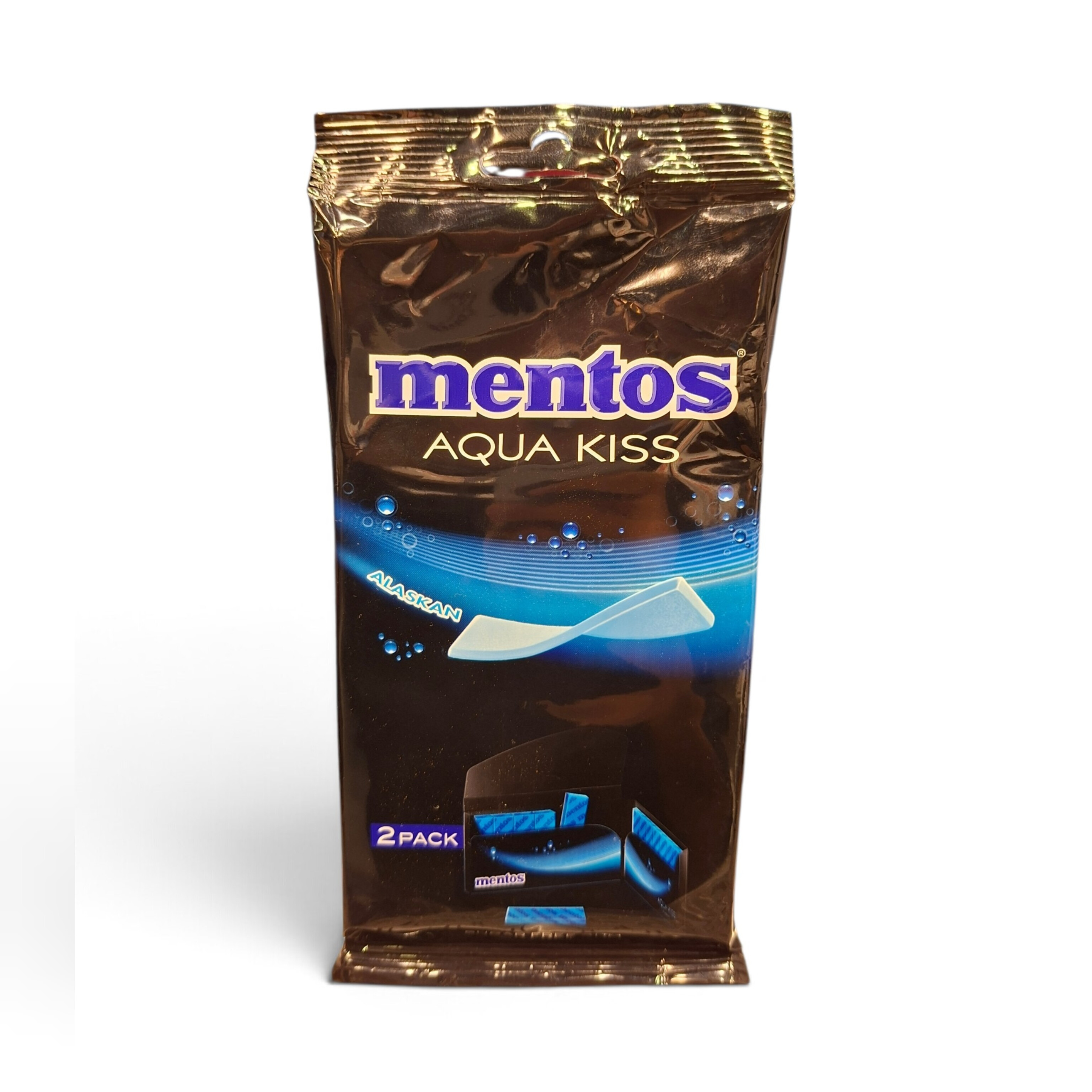 آدامس منتوس بدون شکر آکوا کیس نعنا خنک( mentos aqua kiss)
