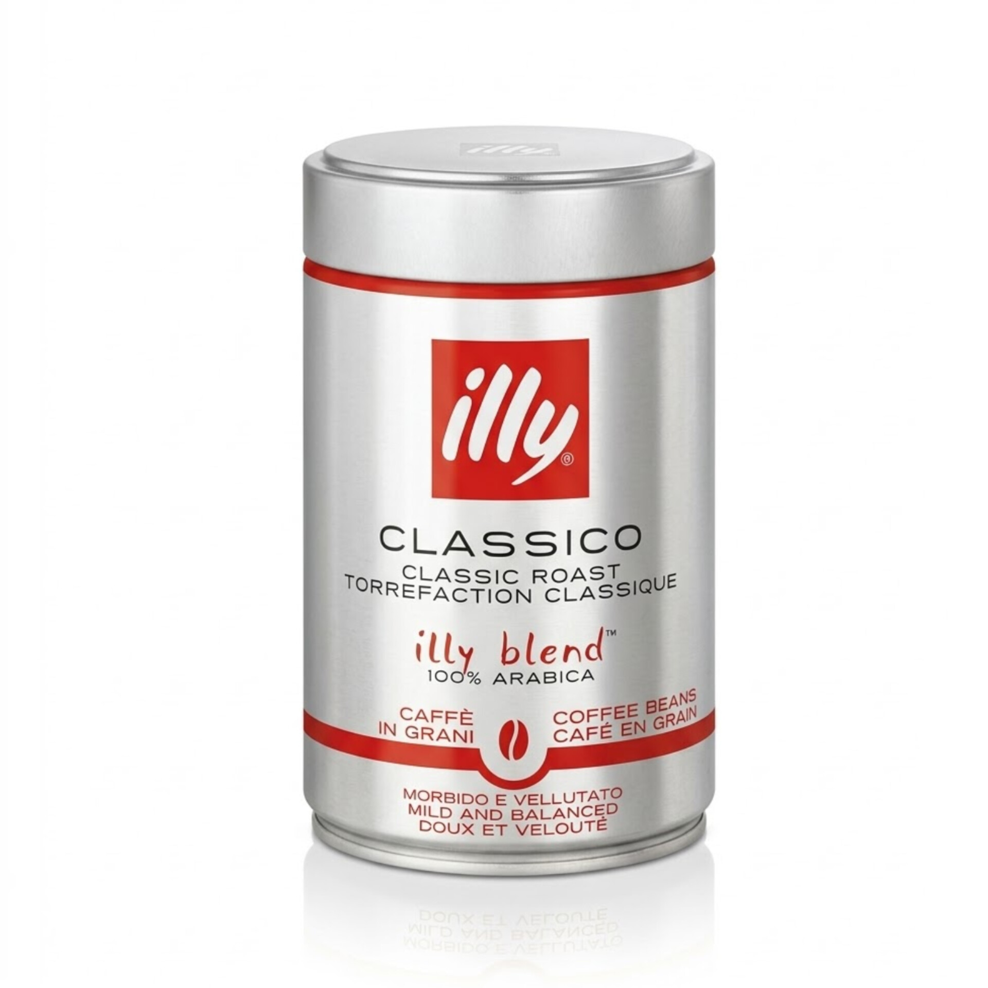 دانه قهوه ایلی کلاسیکو (illy classico) 100 درصد عربیکا 250 گرمی
