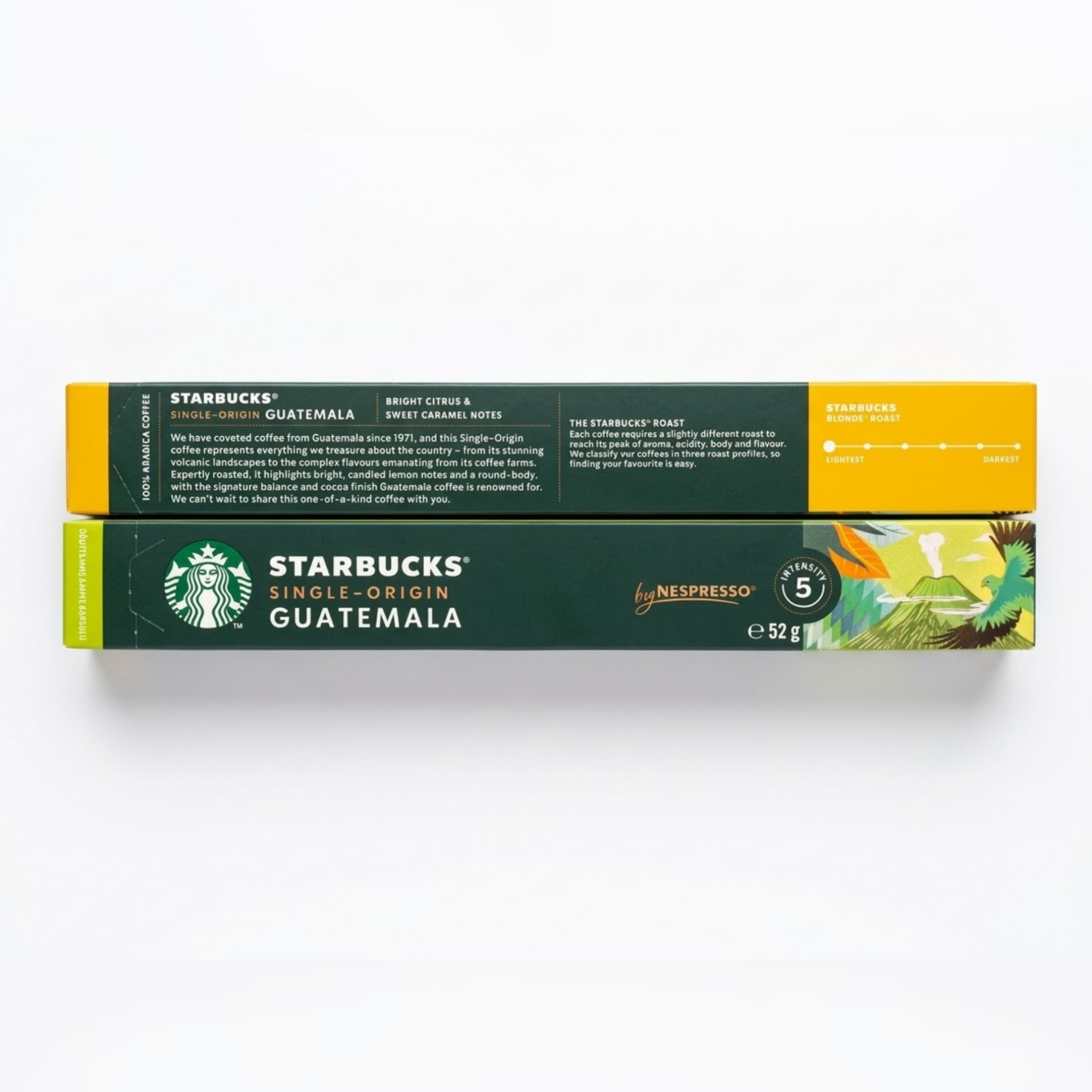 کپسول قهوه نسپرسو استارباکس( Starbucks) SINGLE ORIGIN GUATMALA بسته 10 عددی