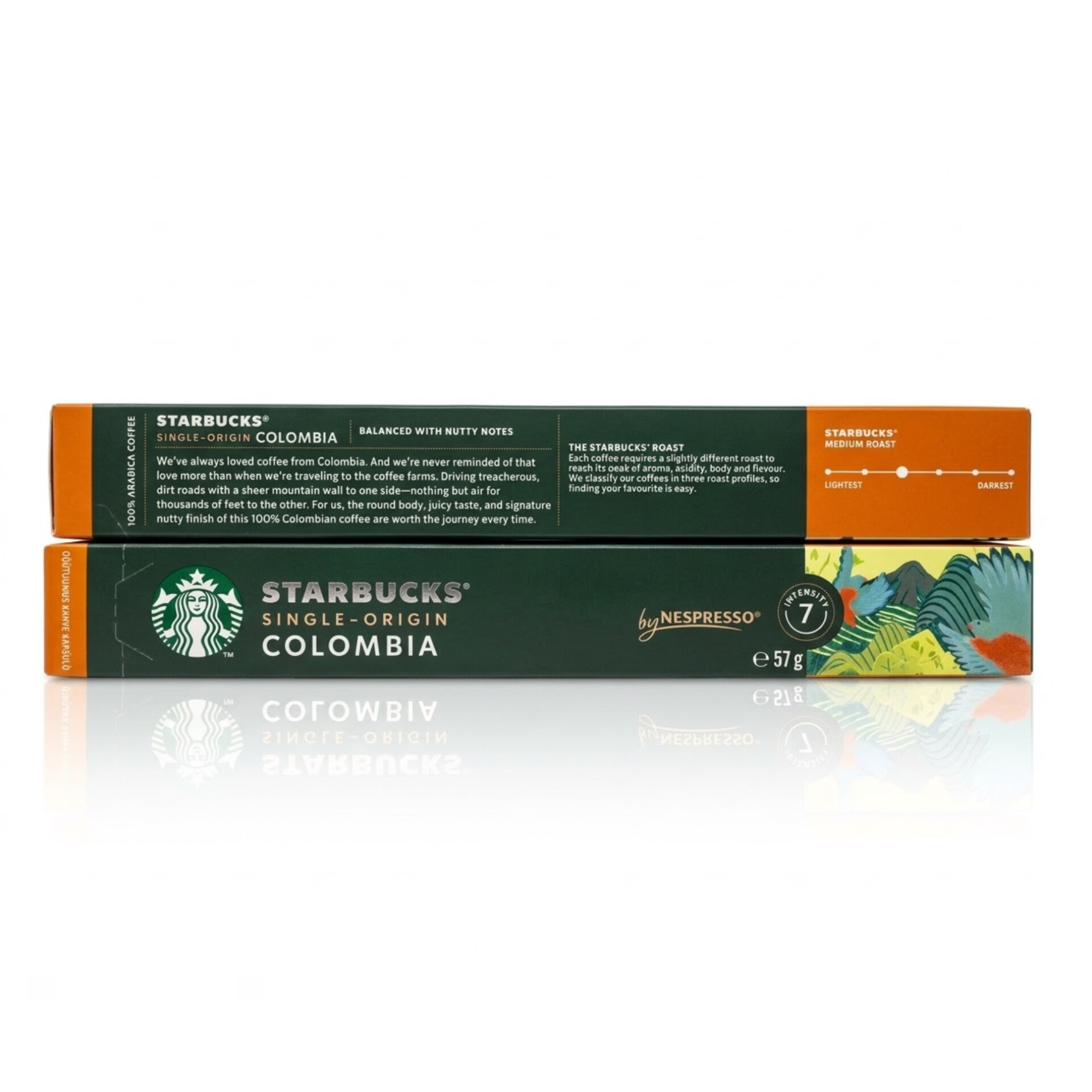 کپسول قهوه نسپرسو استارباکس(Starbucks)  single origin colombia بسته 10 عددی