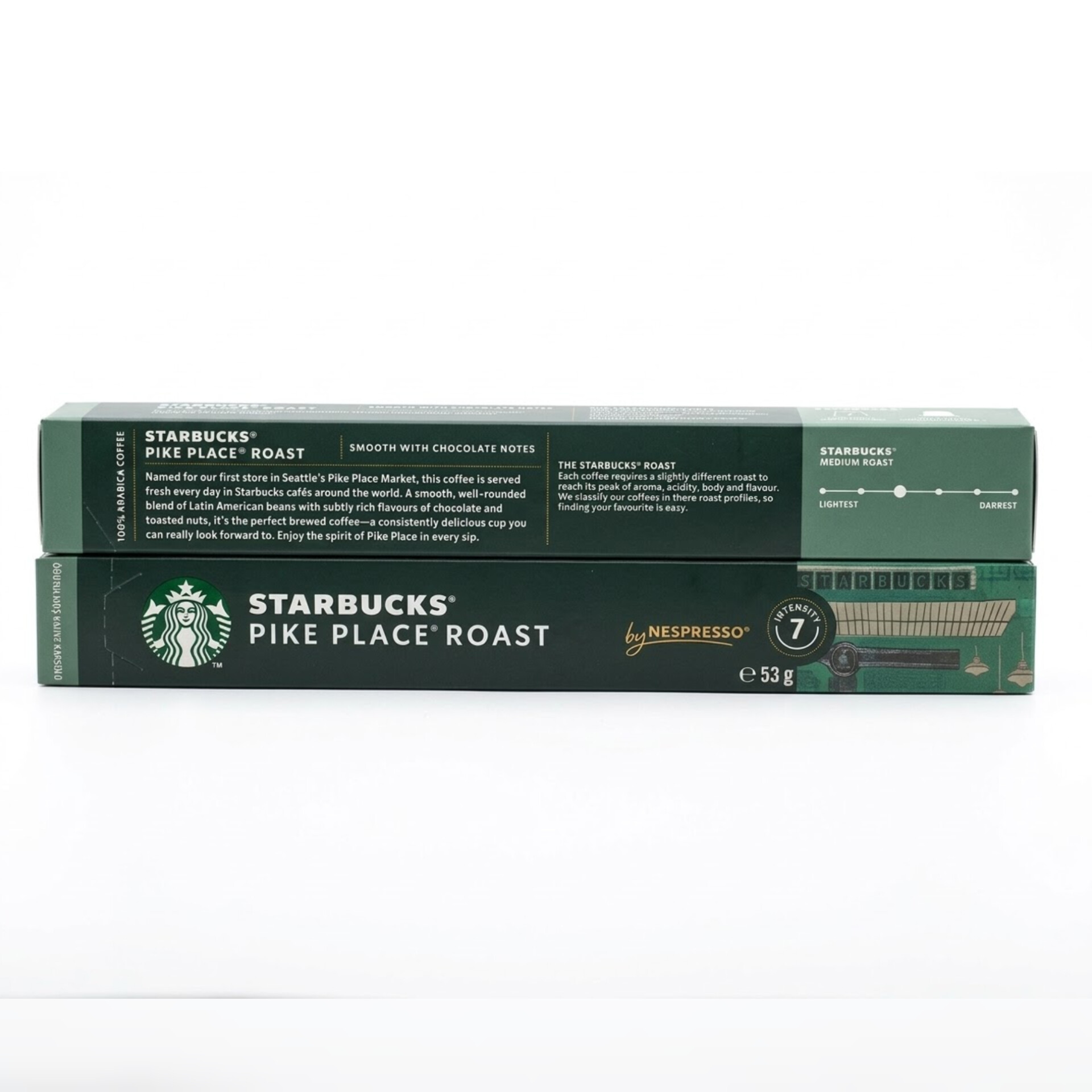 کپسول قهوه نسپرسو استارباکس(Starbucks) PIKE PLACE ROAST بسته 10 عددی