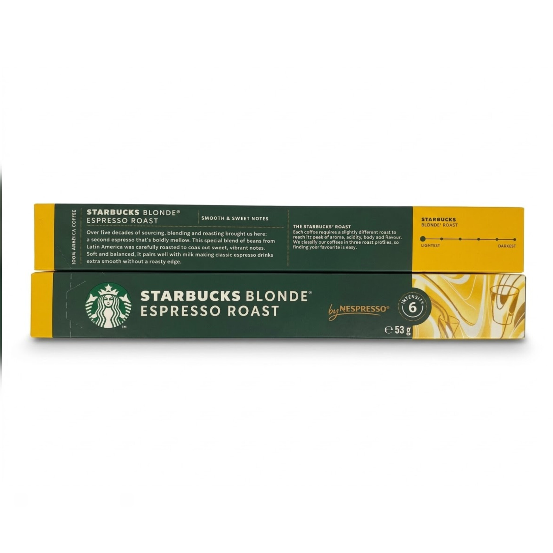 کپسول قهوه نسپرسو استارباکس( Starbucks) ESPRESSO ROAST بسته 10 عددی