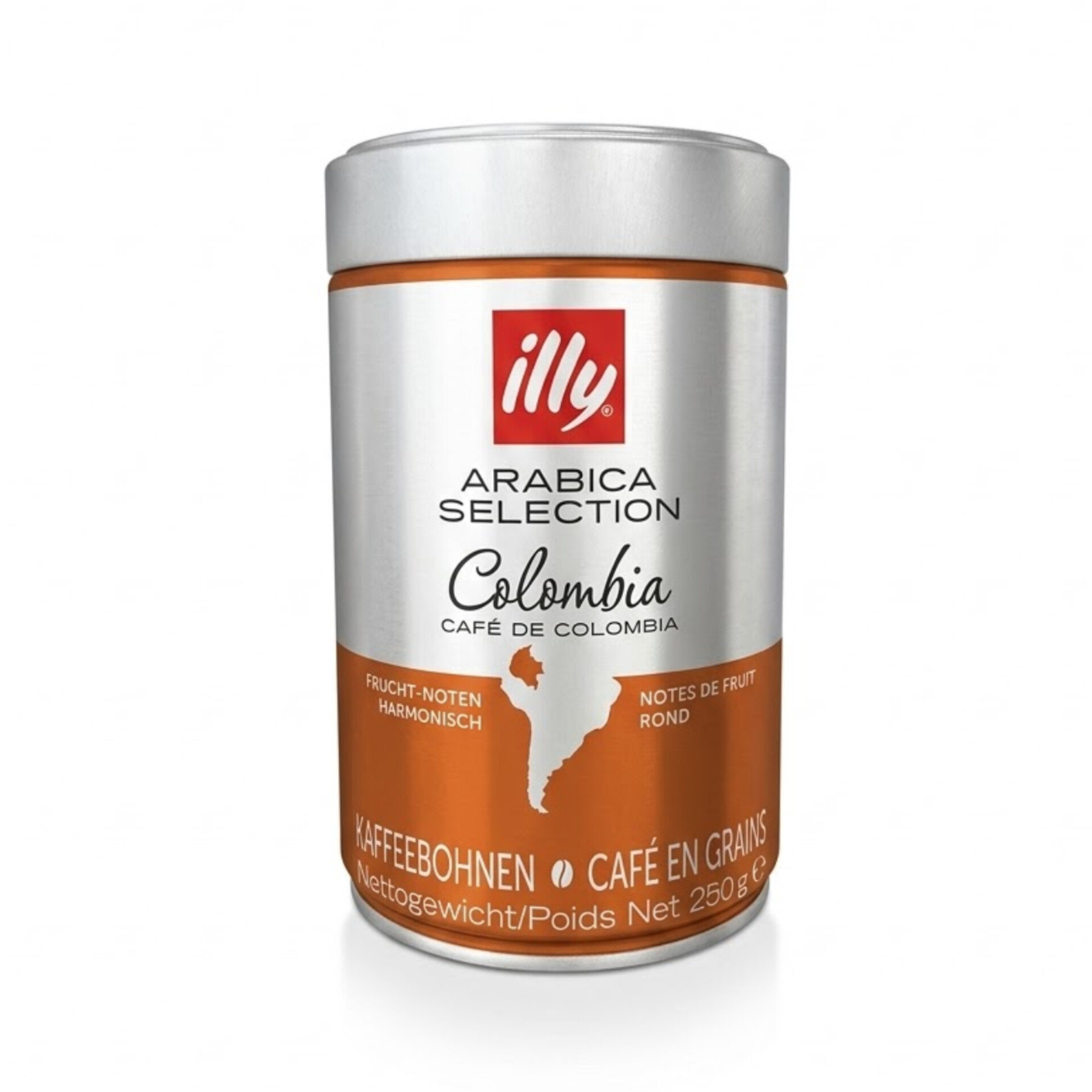 دانه قهوه ایلی سلکشن کلمبیا ( Arabica Selection colombia) 100 درصد عربیکا 250 گرمی
