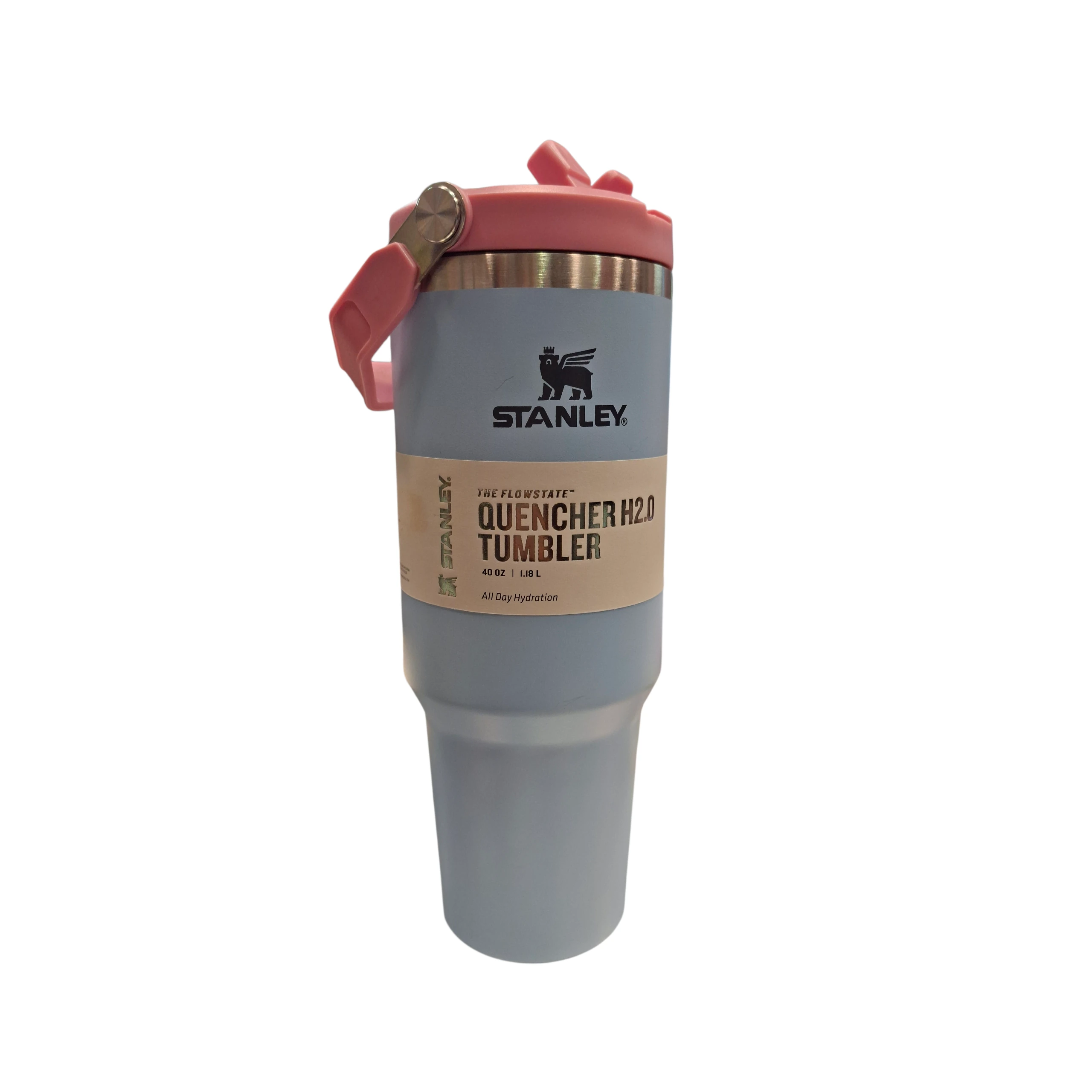 تراول ماگ استنلی (Stanley) مدل Quencher H2.0 Tumblerبا دسته تاشو متحرک  گنجایش 1.18لیتری