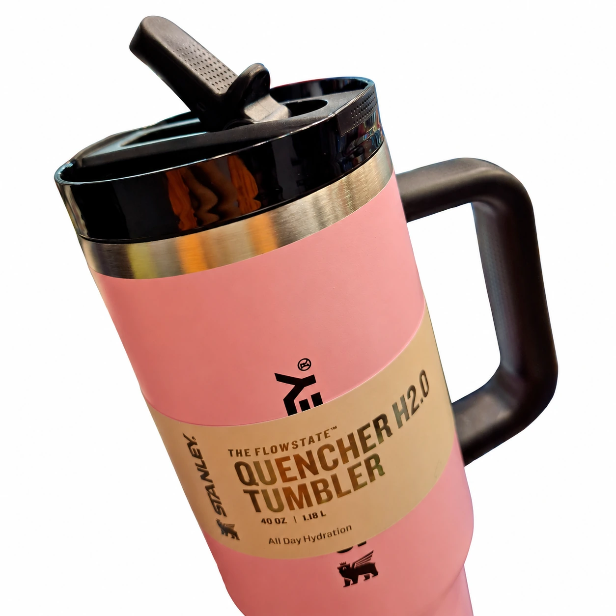 تراول ماگ استنلی (Stanley) مدل Quencher H2.0 Tumbler طرح لیونل مسی (GOAT)  گنجایش 1.18لیتری