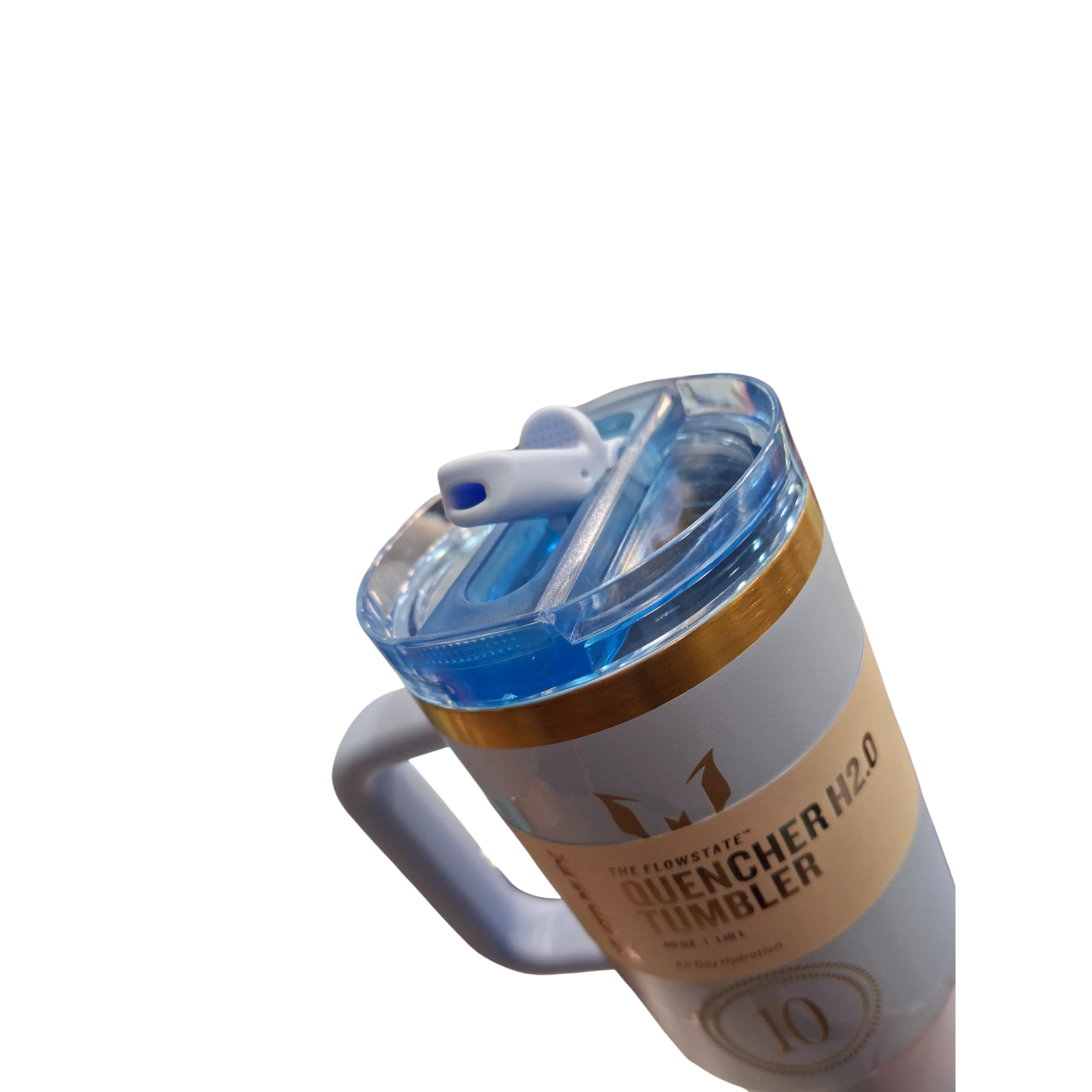 تراول ماگ استنلی (Stanley) مدل Quencher H2.0 Tumbler طرح لیونل مسی (Number 10) گنجایش 1.18لیتری